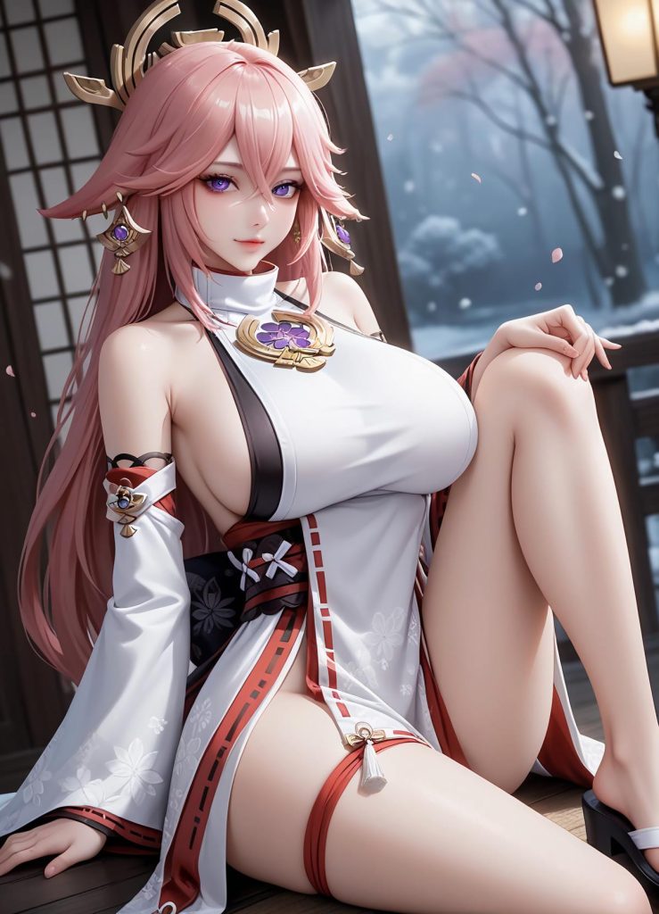 AI繪畫(huà) 638 八重神子[22P/32MB]插圖3