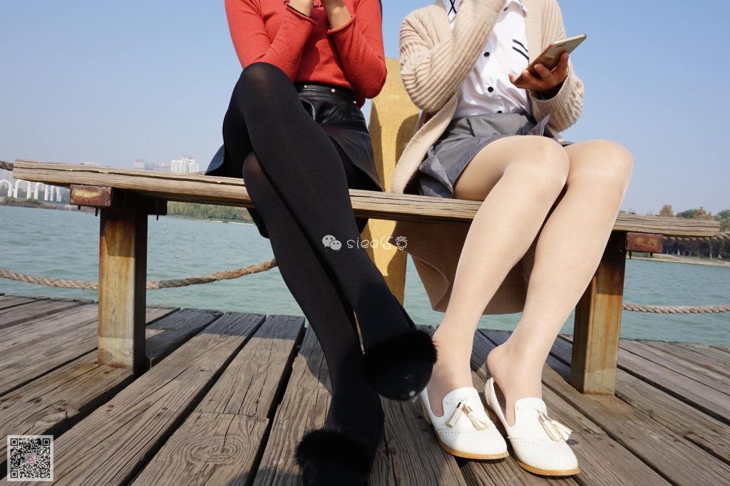 [SIEE絲意] No.007 曦曦 戶外海邊厚黑絲 [94P/178MB]插圖2