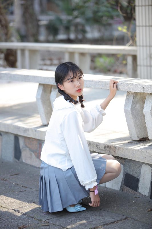 奈絲寫真 NO.049：小橙子-清純呆萌的學妹 [56P/486MB]-無料攝影圈