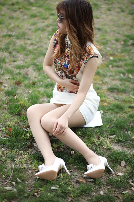 奈絲寫真 NO.058：高高-坐好了，大白腿！[34P/309MB]-無料攝影圈