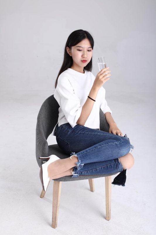 奈絲寫真 NO.129：小橙子 – 白體恤牛仔褲 [47P/559MB]-無料攝影圈