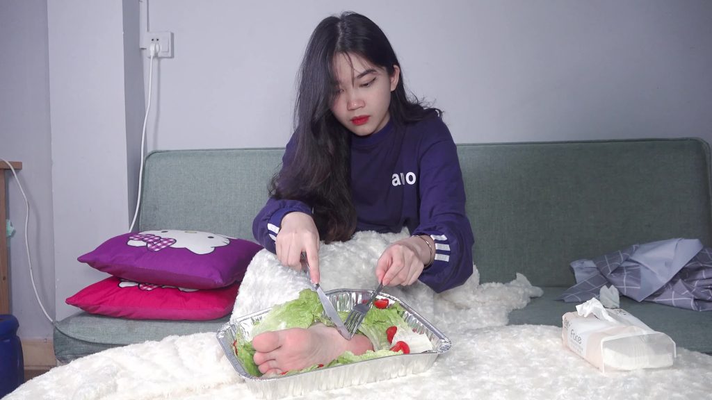 [aapary模拍視頻]小瑩鎂足加面包沙拉醬[1V3.55G]插圖