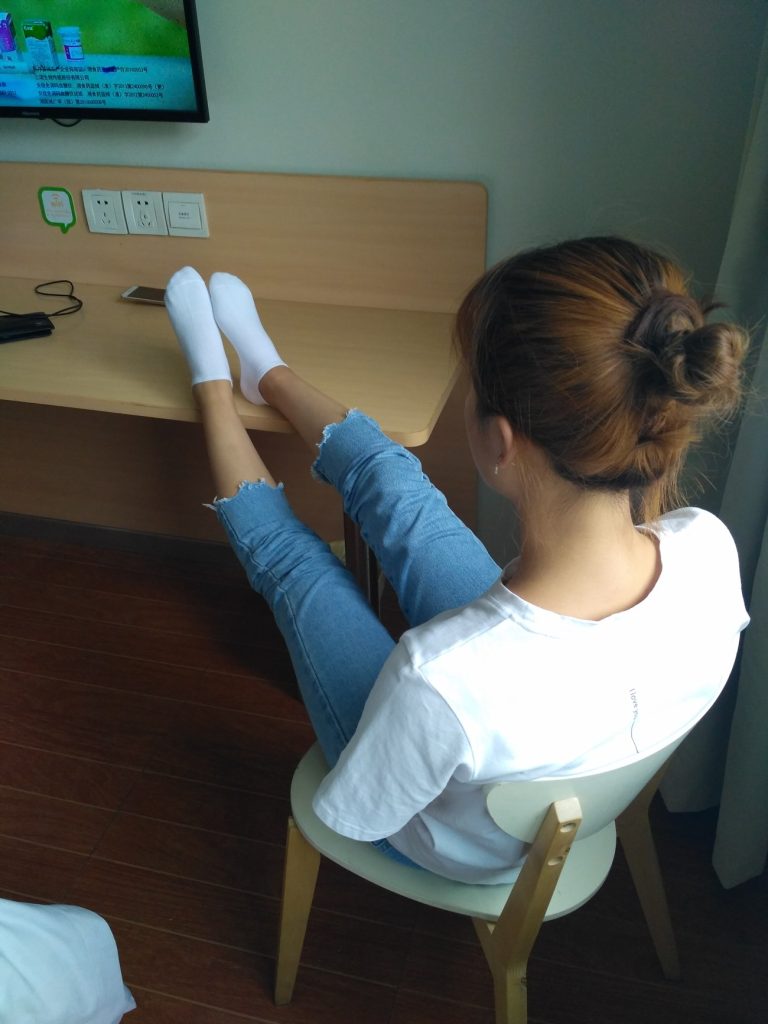 白棉襪 白色帆布 玉足 [220P/1V/980M]插圖3