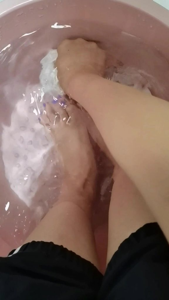 廣州小琪個(gè)人定制白棉襪洗腳帶語言價(jià)值120R [1V/430M]插圖3