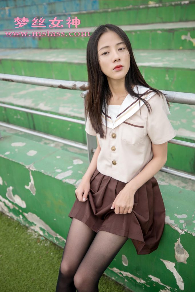 [MSLASS夢絲女神]2019.05.02  學(xué)院的JK黑絲襪 雪馨 [79+1P/451M]插圖3