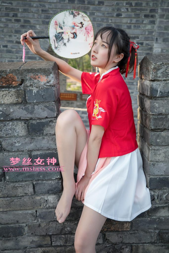 [MSLASS夢絲女神] 2019-05-02 玥玥 長城古風少女 [98P/600MB]插圖3