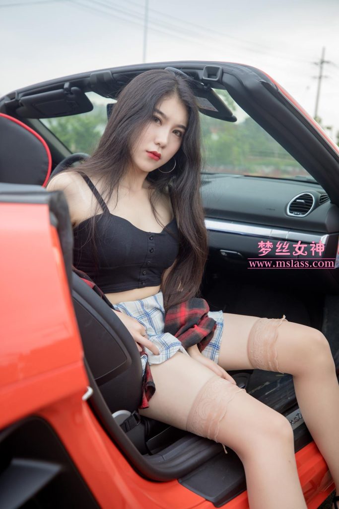 [MSLASS夢絲女神] 2019-05-26 蘇安希 跑車絲襪女神 [95P/630MB]插圖2