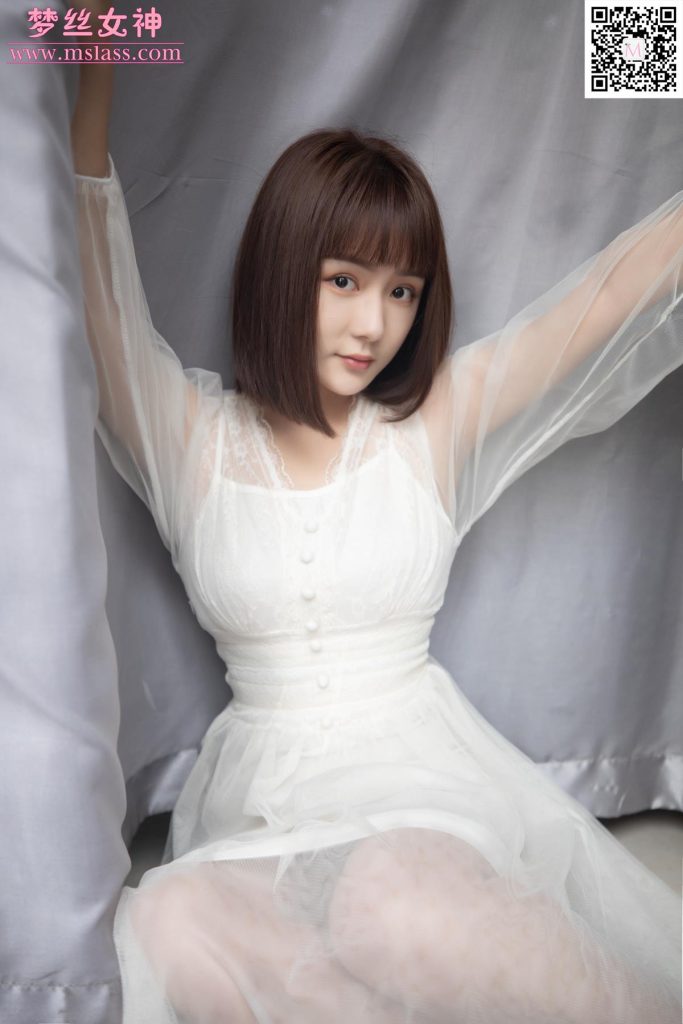[MSLASS夢絲女神] 2019-11-23 莎莎 透明白紗裙 [63P/598MB]插圖2