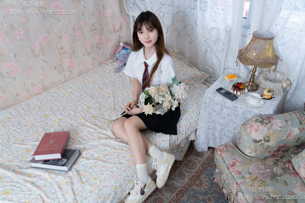 甜予攝影 007 璇璇-板鞋、白棉襪、裸足[122P/2V/9.75GB]插圖