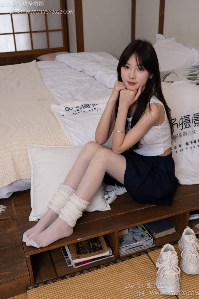 甜予攝影 NO.018 璇璇-運動鞋、白絲（腳尖加固款） [130P/2V/10.01GB]插圖2