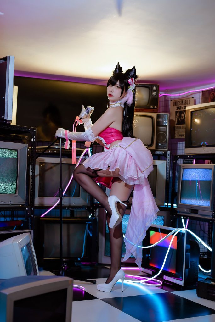 人氣Coser二佐Nisa 058 犬之眷之碧藍愛宕 打歌服 [14P/46MB]插圖3