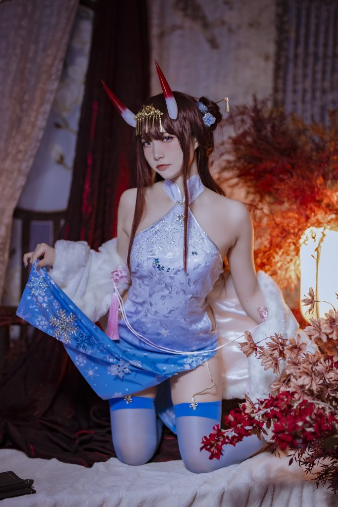 二佐Nisa 079 – 碧藍航線 能代旗袍[18P/120MB]插圖