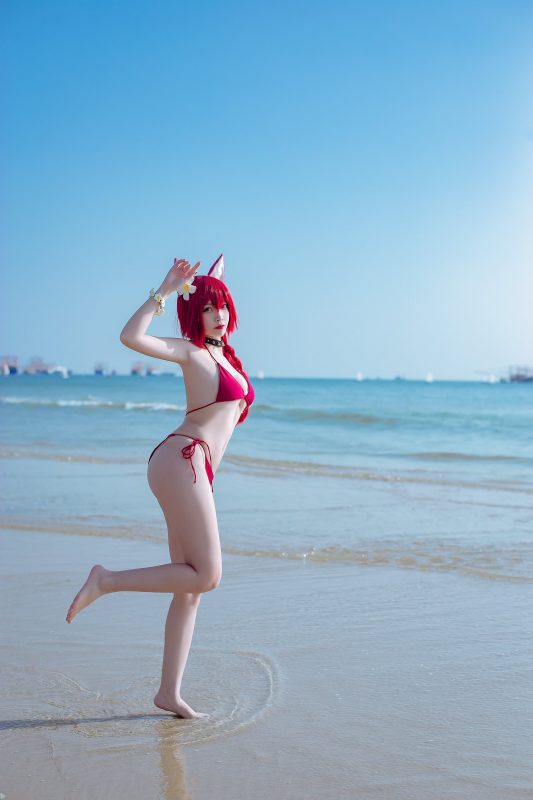 二佐Nisa 089 碧藍(lán)千代田泳裝 [20P/78.5MB]-無料攝影圈