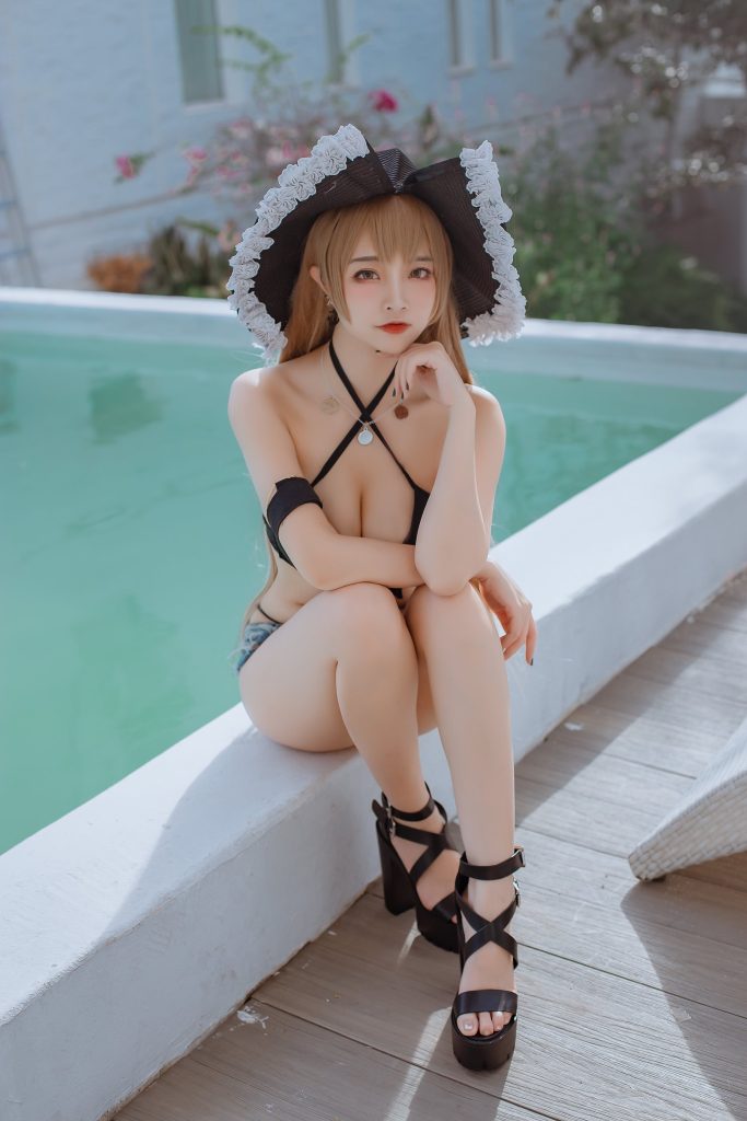 二佐Nisa NO.095 – 碧藍(lán) 讓巴爾泳裝[20P/139MB]插圖2