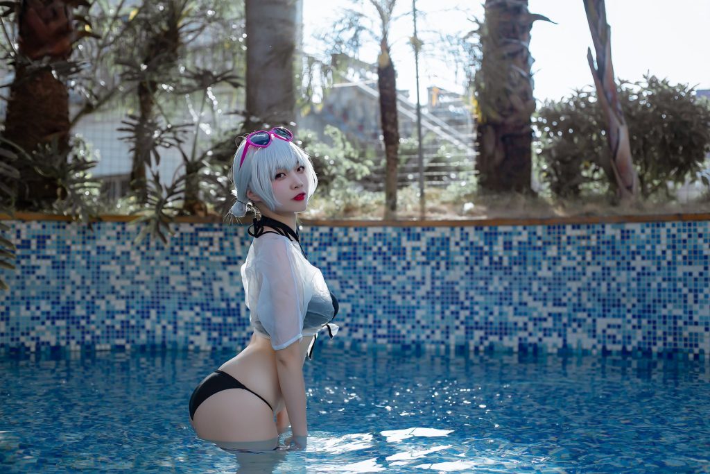 二佐Nisa 096 – 碧藍(lán)航線 天狼星泳裝[15P/309MB]插圖1