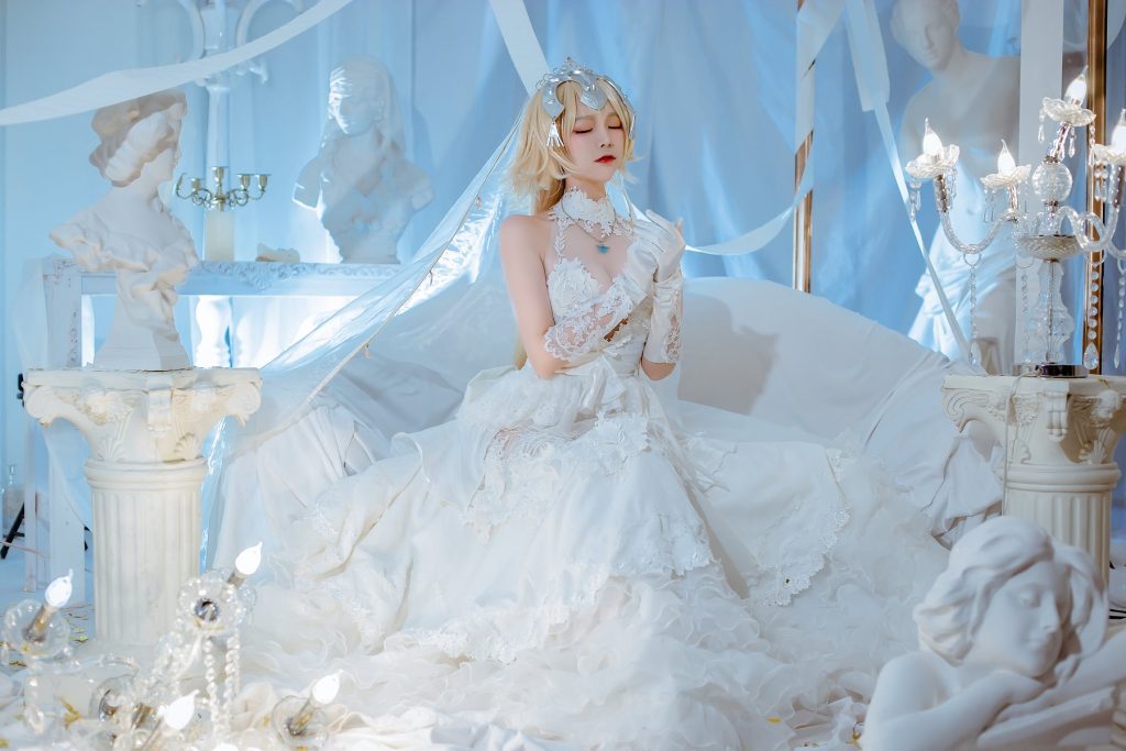 二佐Nisa 105 – fate貞德花嫁[12P/200MB]插圖2