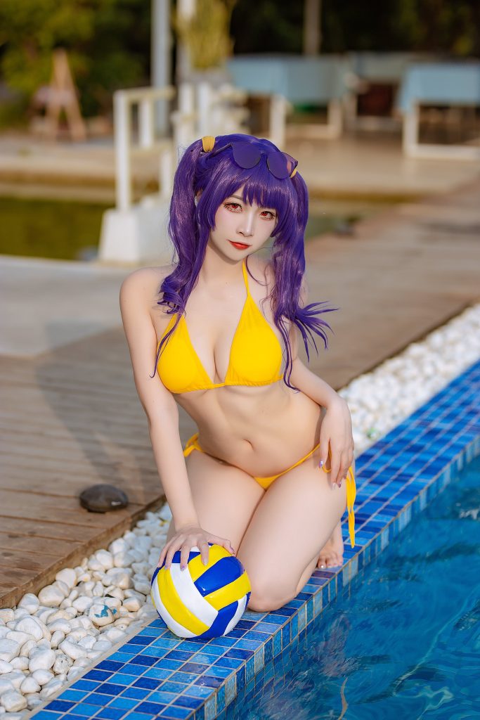 二佐Nisa 112 – 碧藍 波拉泳裝[20P/164MB]插圖1