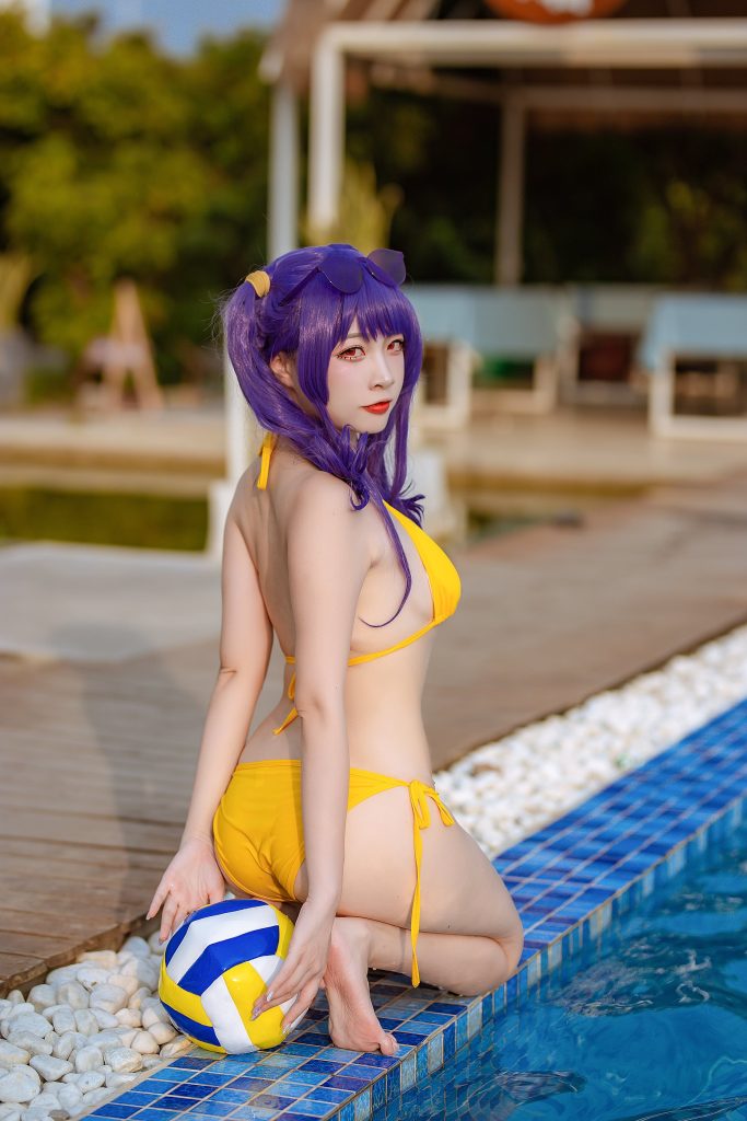 二佐Nisa 112 – 碧藍 波拉泳裝[20P/164MB]插圖2