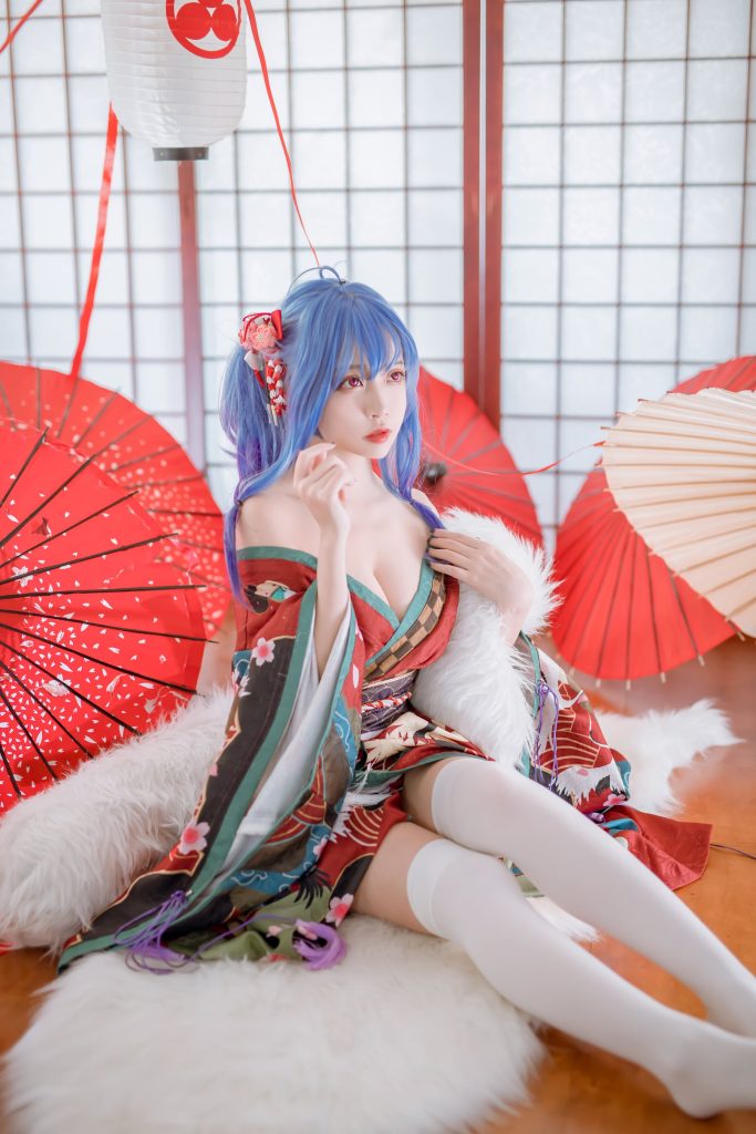 二佐Nisa 113 – 碧藍(lán) 圣路易斯和服[22P/440MB]插圖2