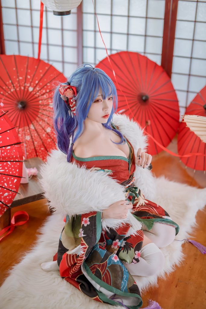 二佐Nisa 113 – 碧藍(lán) 圣路易斯和服[22P/440MB]插圖3