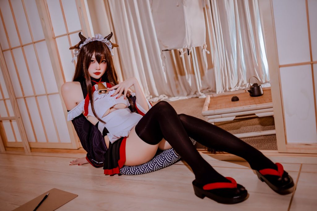 二佐Nisa NO.121 – 碧藍(lán)樫野女仆[33P/425MB]插圖3