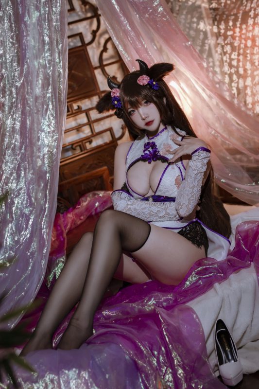 二佐Nisa NO.122 – 碧藍(lán)樫野旗袍[24P/162MB]-無(wú)料攝影圈