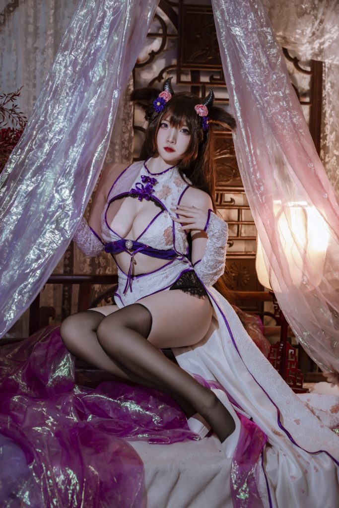 二佐Nisa NO.122 – 碧藍樫野旗袍[24P/162MB]插圖3