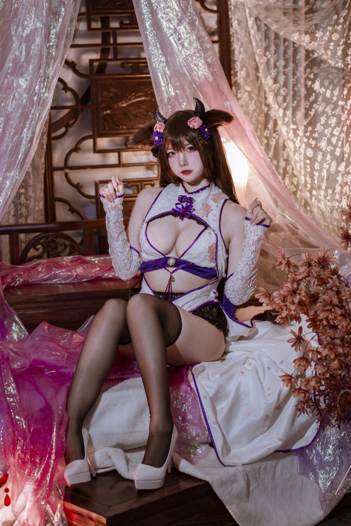 二佐Nisa NO.122 – 碧藍樫野旗袍[24P/162MB]插圖2