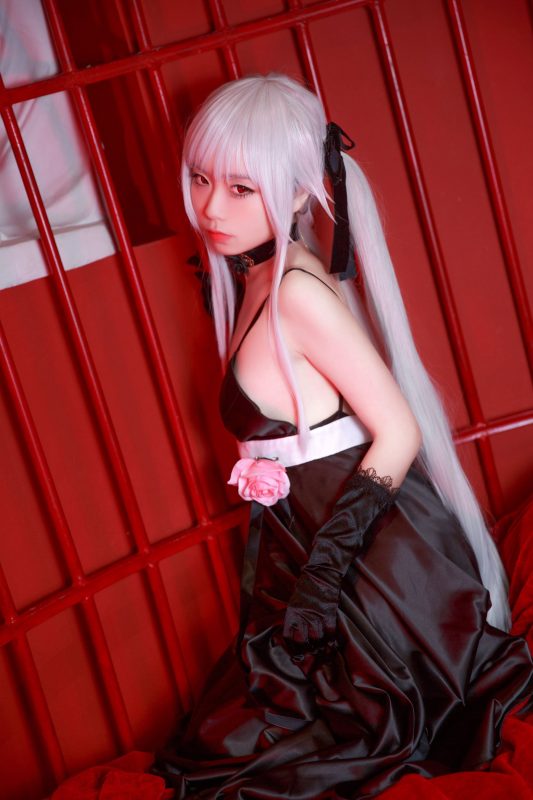 G44不會(huì)受傷 NO.023 – 霧枝黑裙禮服[13P/43MB]-無料攝影圈