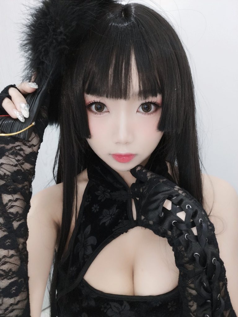 鬼畜瑤在不在w NO.031 – 黑色旗袍[70P/1V/204MB]插圖3