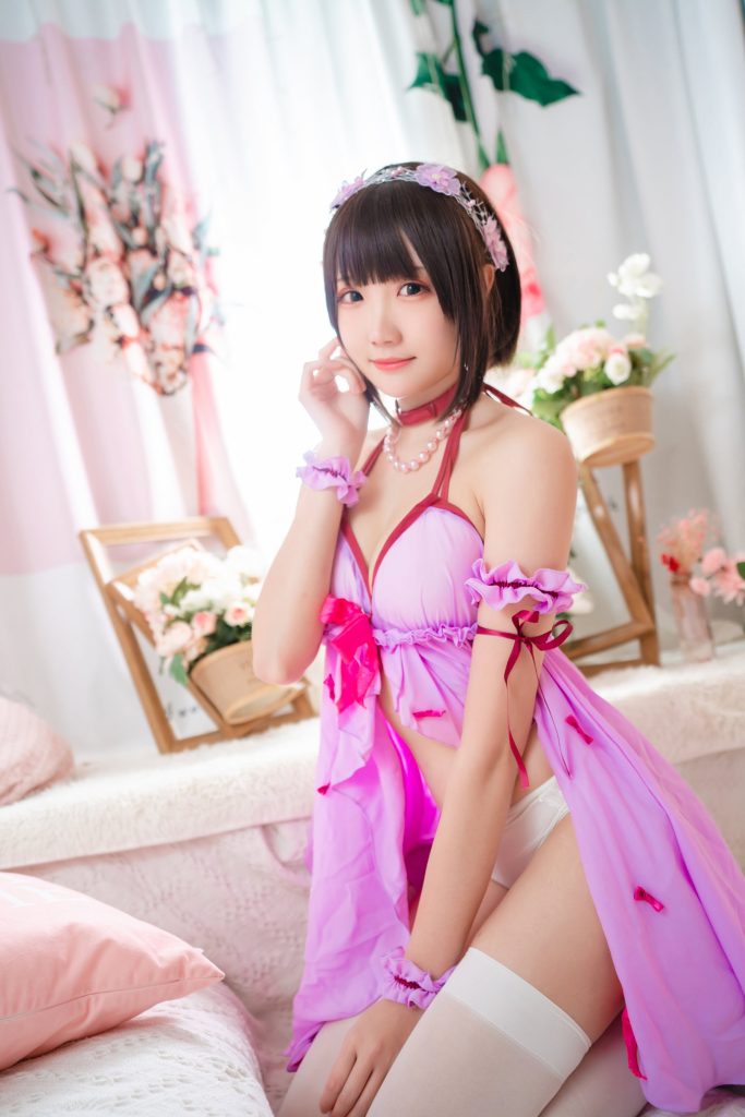 瓜希醬 001 加藤惠 睡衣[14P/58.6MB]插圖