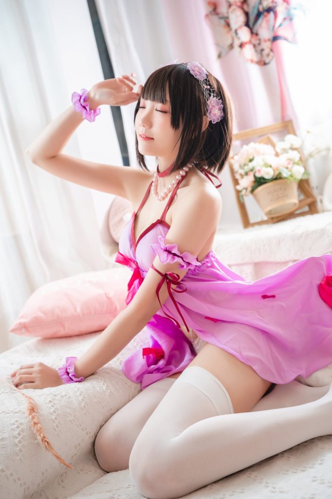 瓜希醬 001 加藤惠 睡衣[14P/58.6MB]插圖1