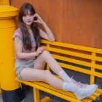 甜予攝影 NO.026 璇璇 板鞋、白棉襪、肉絲（腳尖加固款）[132P/2V/10.12GB]插圖