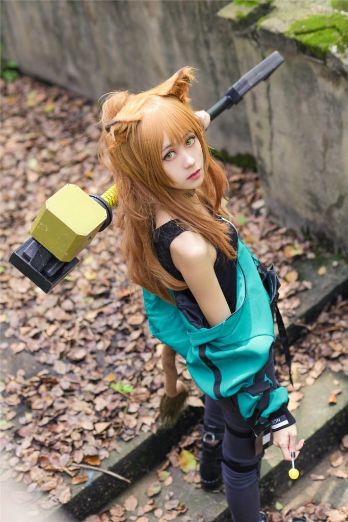 精選街拍 No.395 島田小熊-明日方舟推進(jìn)之王遺石COS [21P/14M]插圖