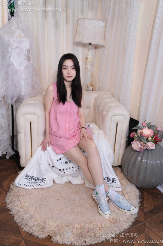 甜予攝影 NO.035 栗栗-帆布鞋、白棉襪、肉絲（腳尖加固款）[128P/2V/9.88GB]插圖1