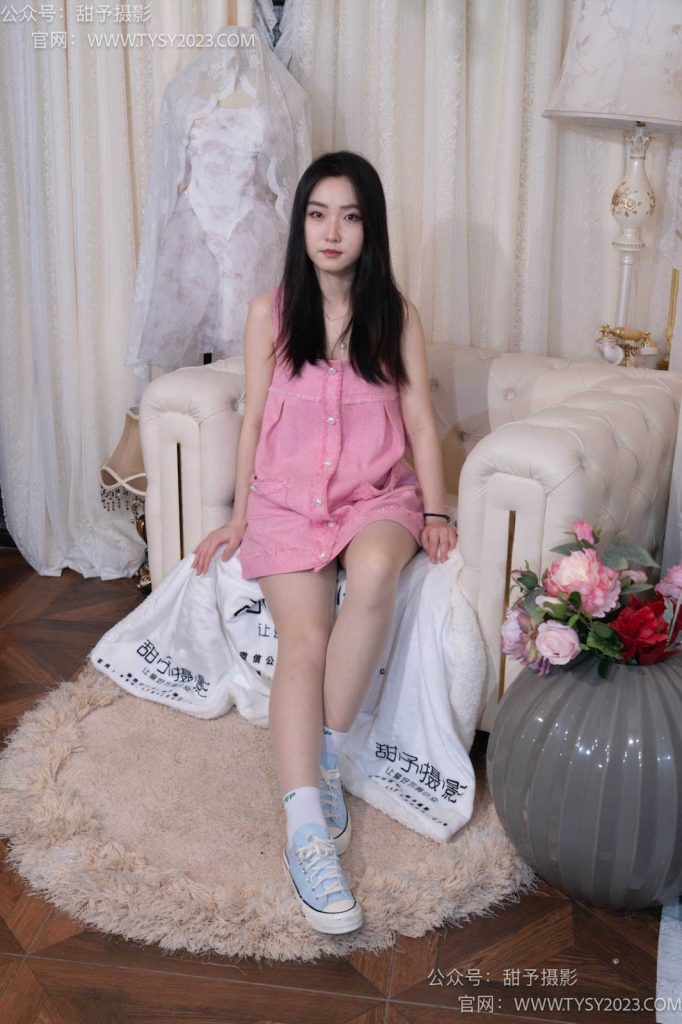 甜予攝影 NO.035 栗栗-帆布鞋、白棉襪、肉絲（腳尖加固款）[128P/2V/9.88GB]插圖2