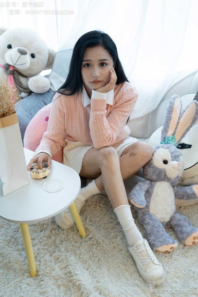 甜予攝影 NO.037 瀾瀾-板鞋、白棉襪、裸足[120P/2V/9.65GB]插圖3