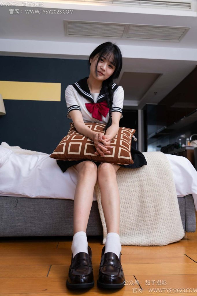 甜予攝影 NO.048 瀾瀾-皮鞋、涼鞋、白棉襪、黑棉襪、肉絲（腳尖加固款）、 [143P/2V/11.39GB]插圖1