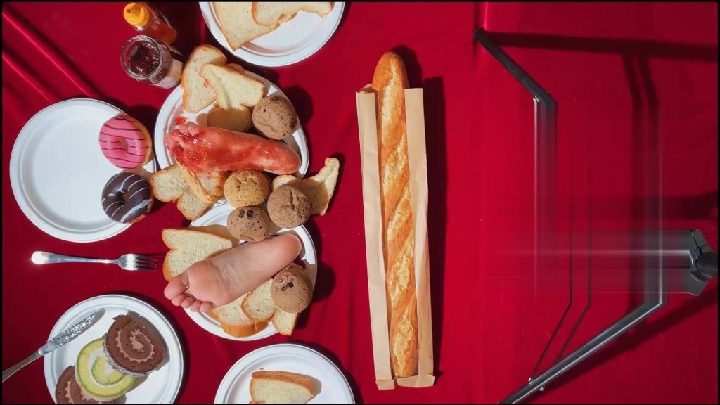 美食甜點(diǎn)足部盛宴腳底抹油奶油[1V/1.36G]插圖3