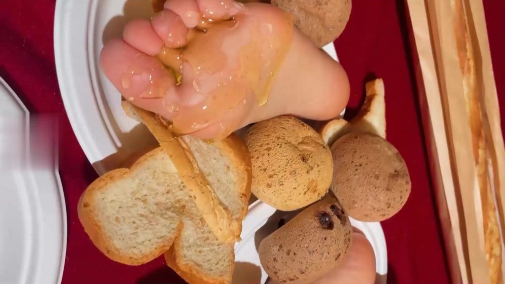 美食甜點(diǎn)足部盛宴腳底抹油奶油[1V/1.36G]插圖1