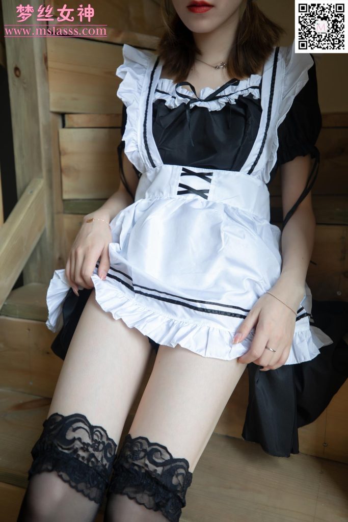 [MSLASS夢(mèng)絲女神] 2020-06-05 曉曉4 蕾絲女仆[63P/551M]插圖3