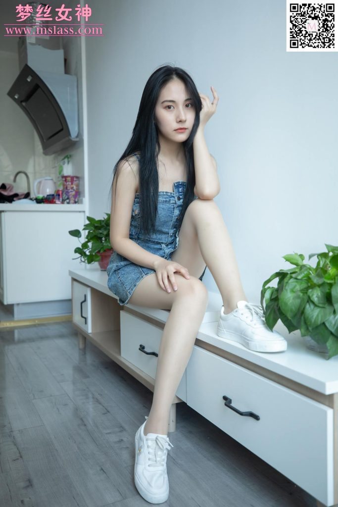[MSLASS夢絲女神] 2020-06-27 小允兒 牛仔連衣裙 [61P/540MB]插圖1