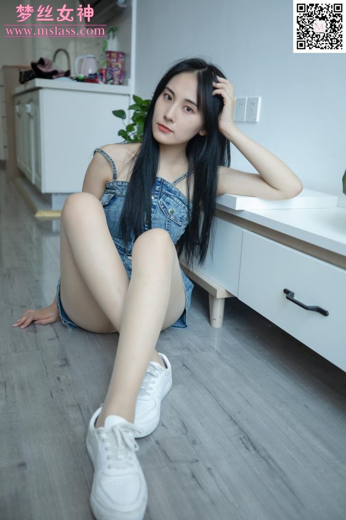 [MSLASS夢絲女神] 2020-06-27 小允兒 牛仔連衣裙 [61P/540MB]插圖2