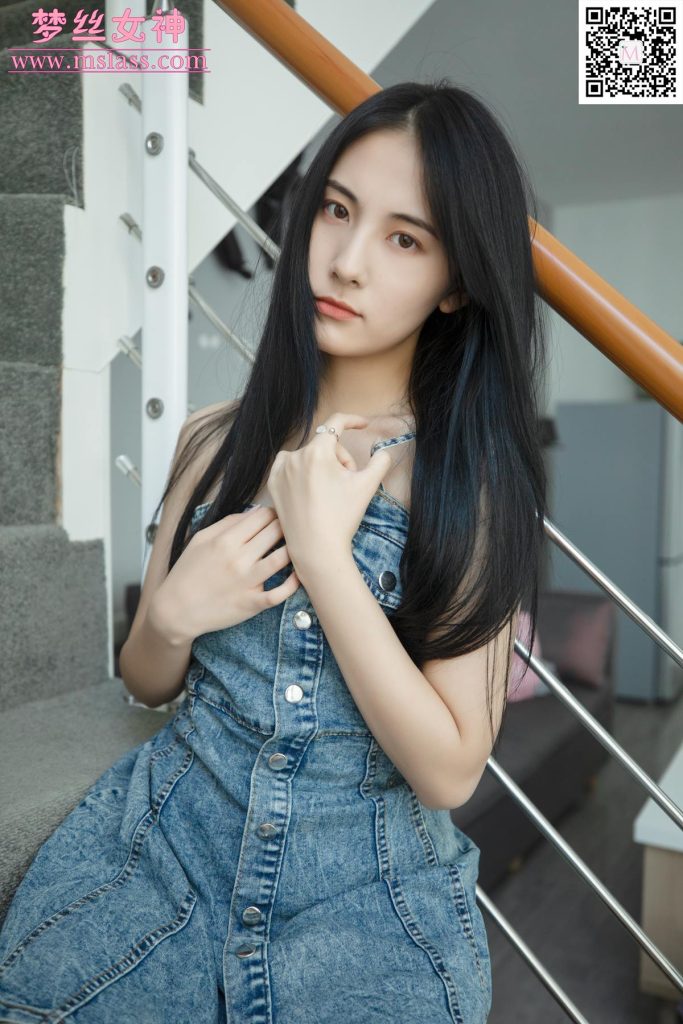 [MSLASS夢絲女神] 2020-06-27 小允兒 牛仔連衣裙 [61P/540MB]插圖3