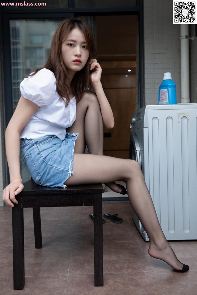 [MSLASS夢絲女神]2019.08.28 家中搭配黑襪 魏婷婷 [71+1P/625M]插圖1