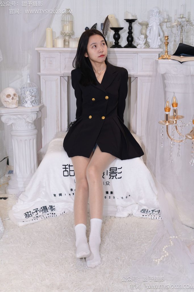 甜予攝影 NO.075 小桃-皮鞋、白棉襪、肉絲（腳尖加固款）[129P/2V/9.67GB]插圖1
