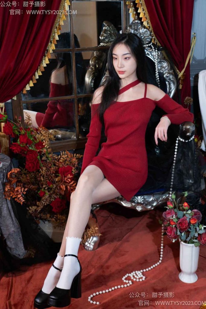 甜予攝影 NO.090 小貍-高跟鞋、白棉襪、肉絲（腳尖加固款）[124P/2V/9.58GB]插圖2