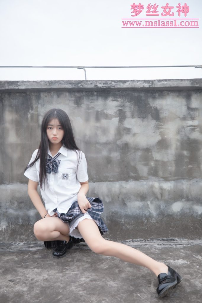 [MSLASS夢絲女神]2021.06.21 天臺JK少女 王嬌嬌 [64+1P/406MB]插圖2