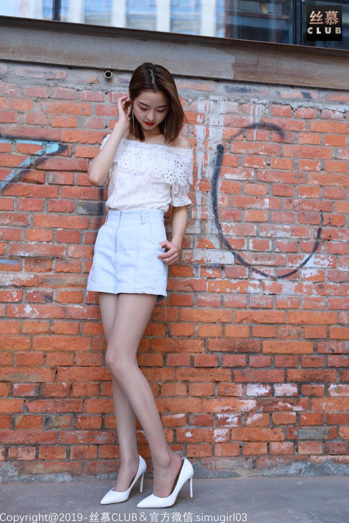 絲慕寫真 SM026 模特：丹丹 天天一元《聽說白色高跟和肉絲是絕配》[66P/110MB]插圖