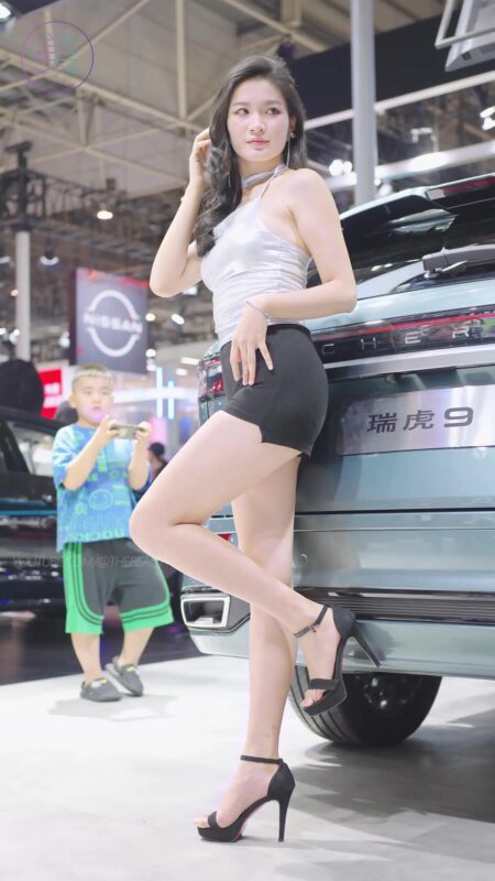 NO.0439 2023 東莞秋季車展 Racing Model 車模抖音網紅隨拍車模02[1V/264MB]-無料攝影圈